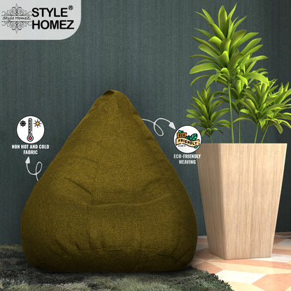 Organix - Collection Jute Fabric Bean Bag With Fillers - XL