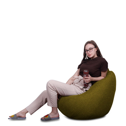 Organix - Collection Jute Fabric Bean Bag With Fillers - XL