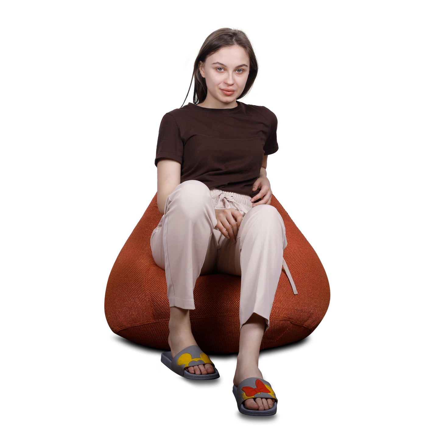 Organix - Collection Jute Fabric Bean Bag With Fillers - XL