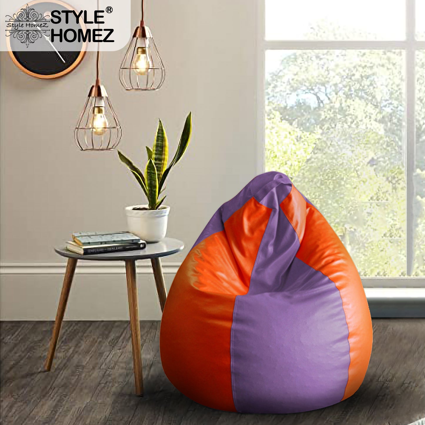 Classic - Leatherette Bean Bag With Fillers - XL