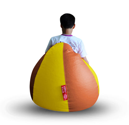 Classic - Leatherette Bean Bag With Fillers - XL