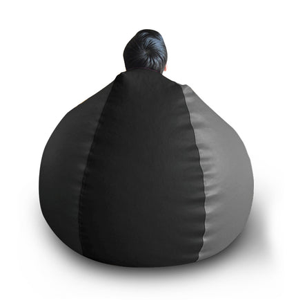 Classic - Leatherette Bean Bag With Fillers - XXL