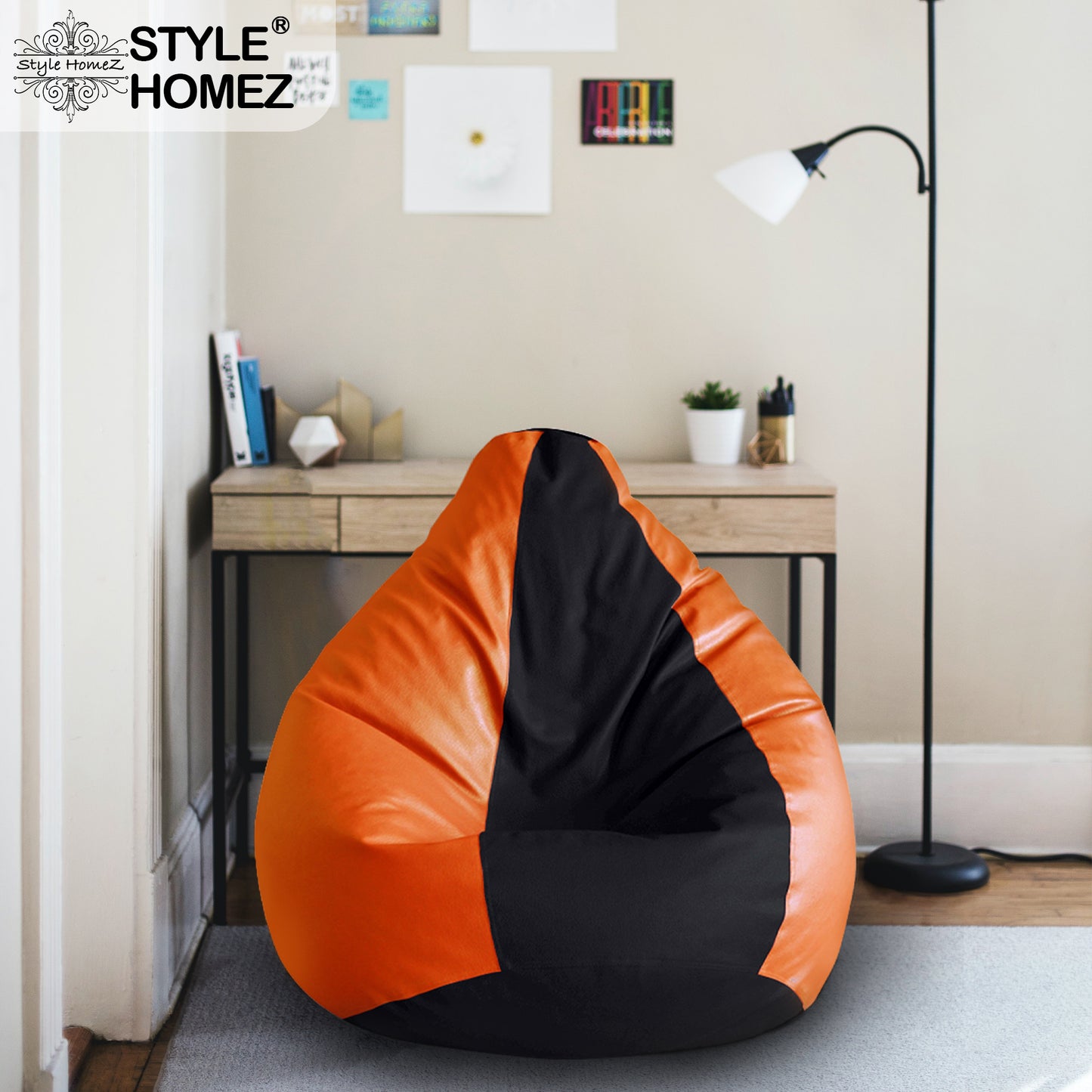 Classic - Leatherette Bean Bag With Fillers - XXL