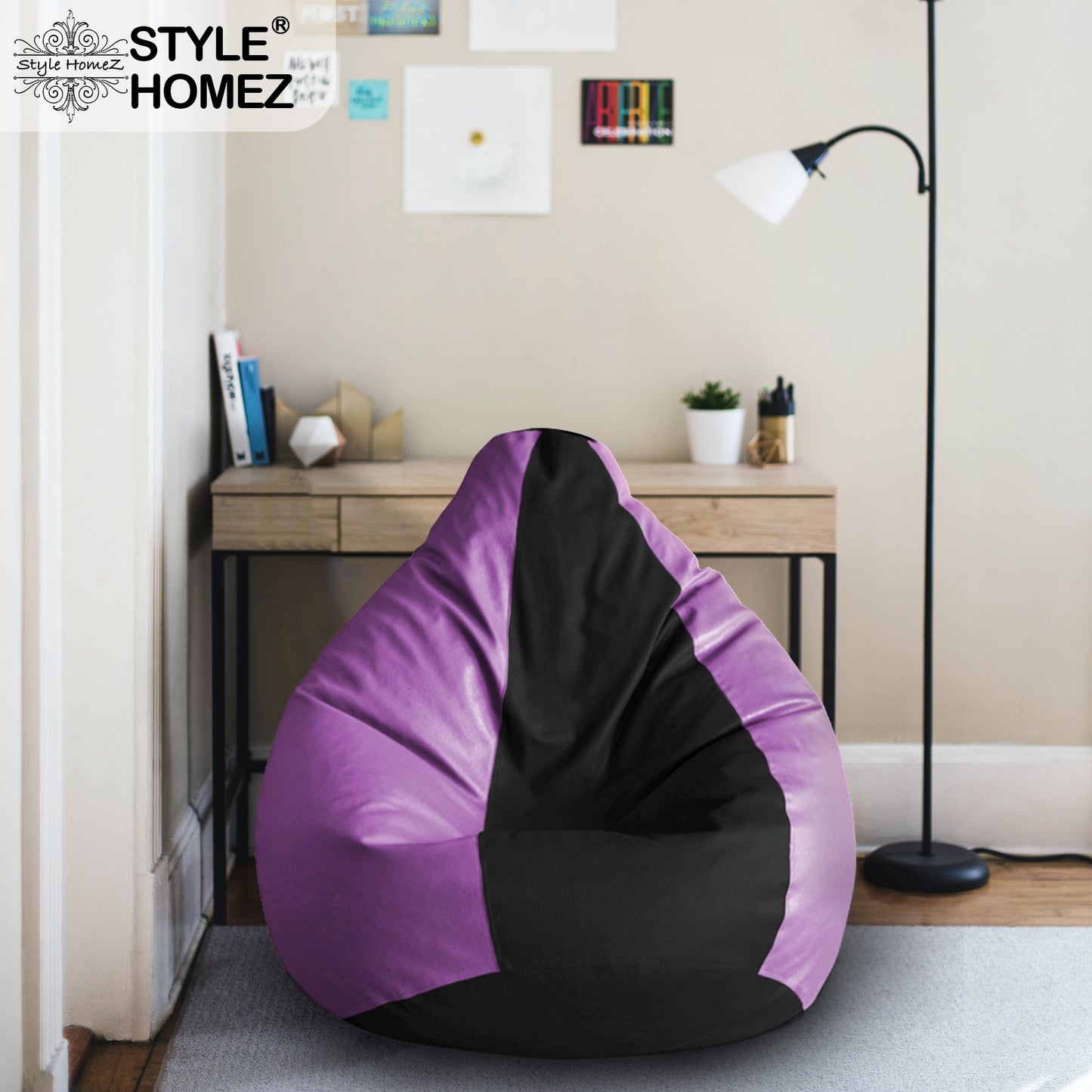 Classic - Leatherette Bean Bag With Fillers - XXL