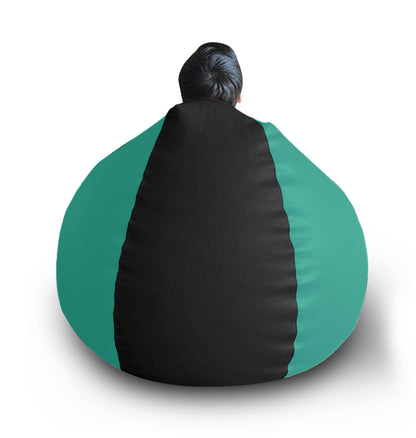 Classic - Leatherette Bean Bag With Fillers - XXL