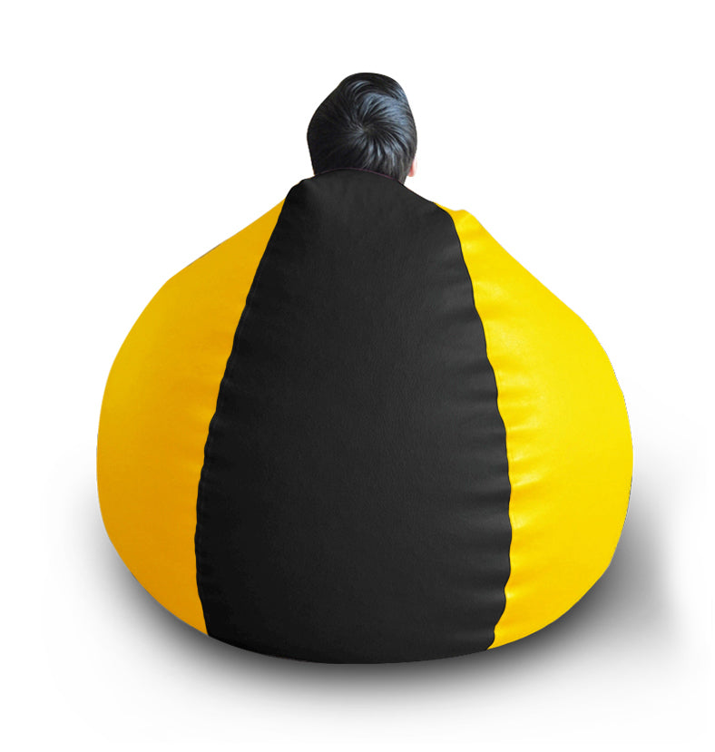 Classic - Leatherette Bean Bag With Fillers - XXL