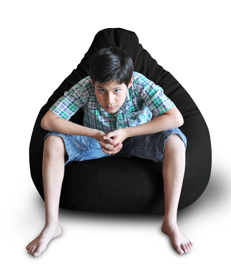 Leatherette - Bean Bag With Beans - XXL