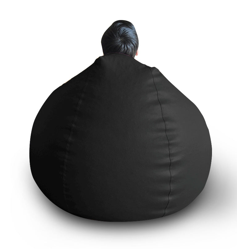 Leatherette - Bean Bag With Beans - XXL