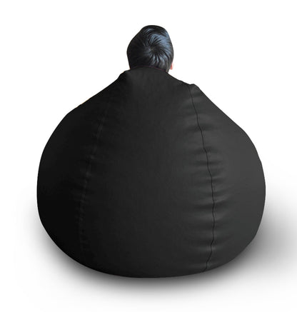 Leatherette - Bean Bag With Beans - XXL