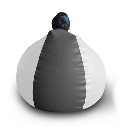 Classic - Leatherette Bean Bag With Fillers - XXL