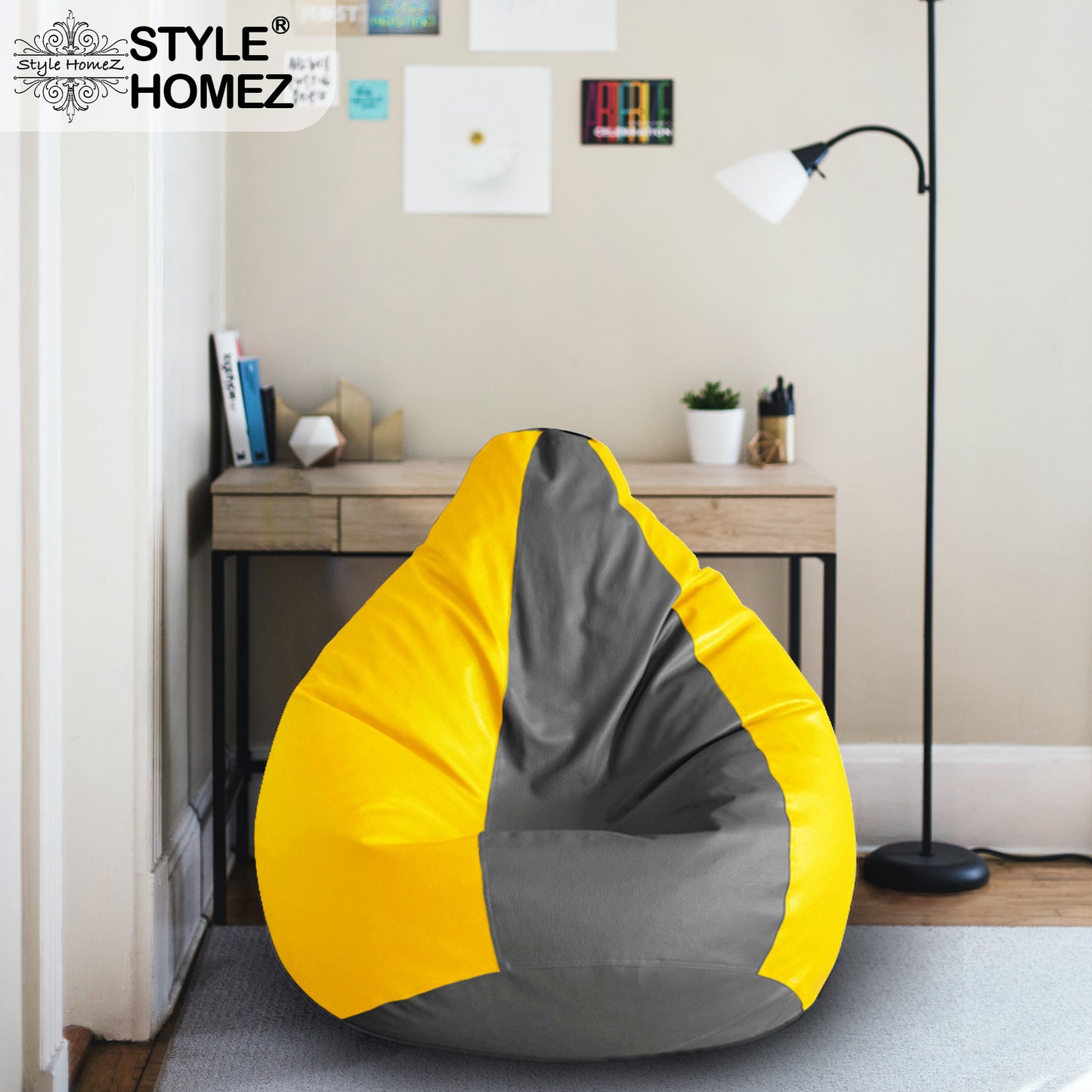 Classic - Leatherette Bean Bag With Fillers - XXL
