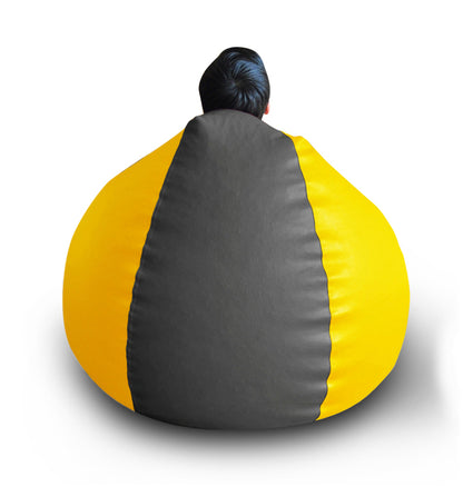 Classic - Leatherette Bean Bag With Fillers - XXL