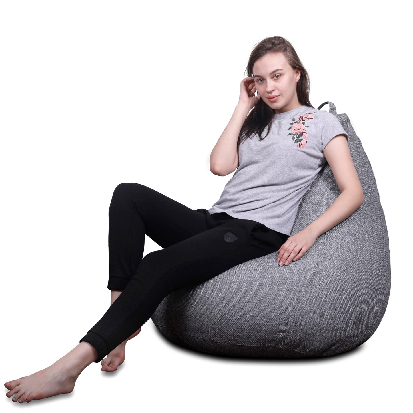 Organix - Jute Fabric Bean Bag With Fillers - XXL