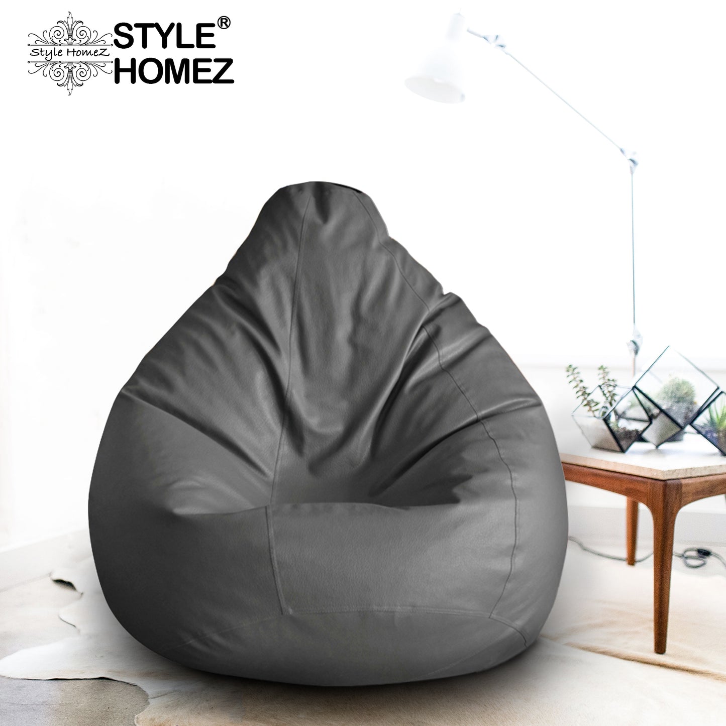 Leatherette - Bean Bag With Beans - XXL