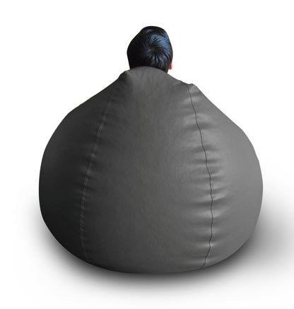 Leatherette - Bean Bag With Beans - XXL