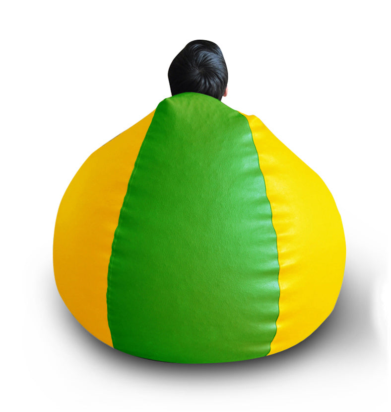 Classic - Leatherette Bean Bag With Fillers - XXL