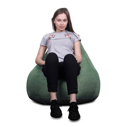 Organix - Jute Fabric Bean Bag With Fillers - XXL