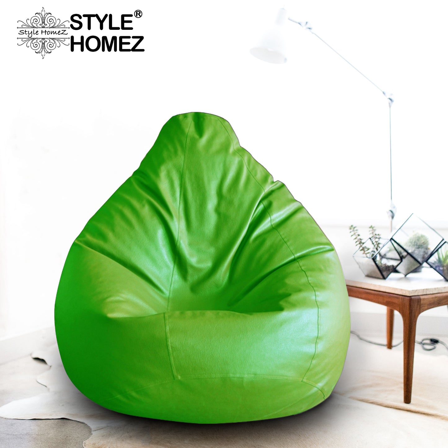 Leatherette - Bean Bag With Beans - XXL