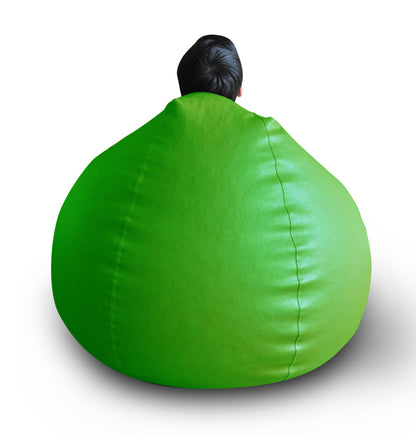 Leatherette - Bean Bag With Beans - XXL