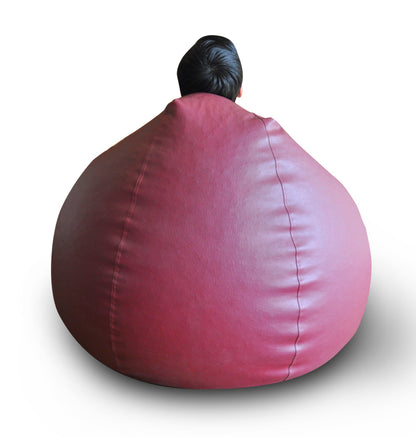 Leatherette - Bean Bag With Beans - XXL