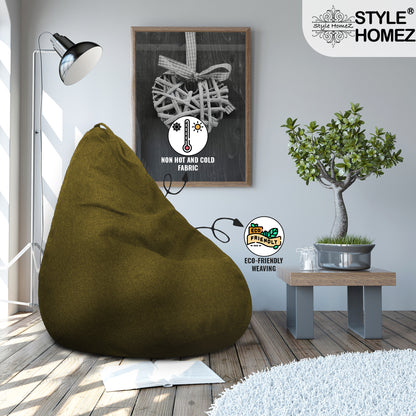 Organix - Jute Fabric Bean Bag With Fillers - XXL