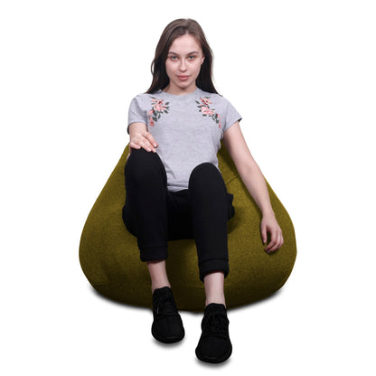 Organix - Jute Fabric Bean Bag With Fillers - XXL