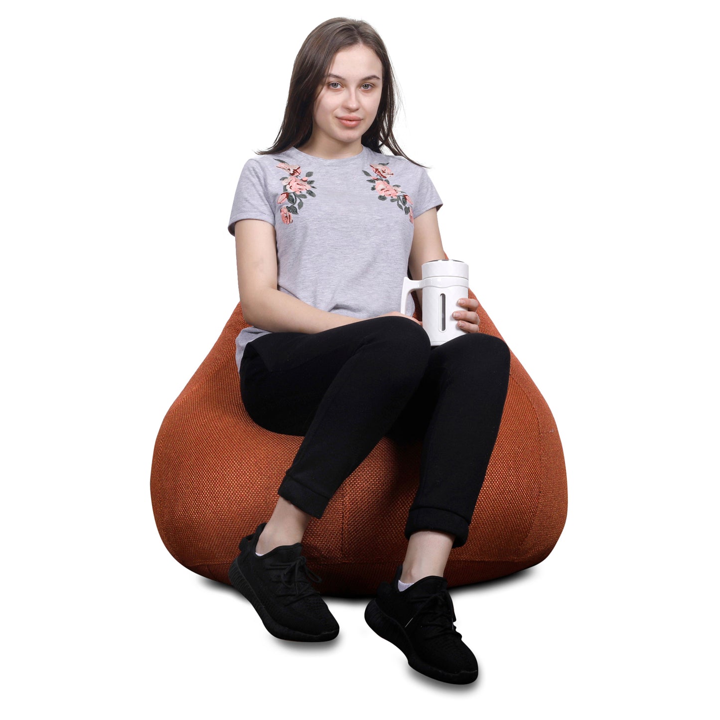 Organix - Jute Fabric Bean Bag With Fillers - XXL