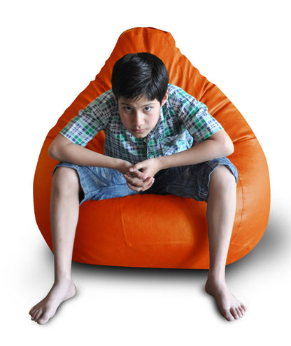 Leatherette - Bean Bag With Beans - XXL