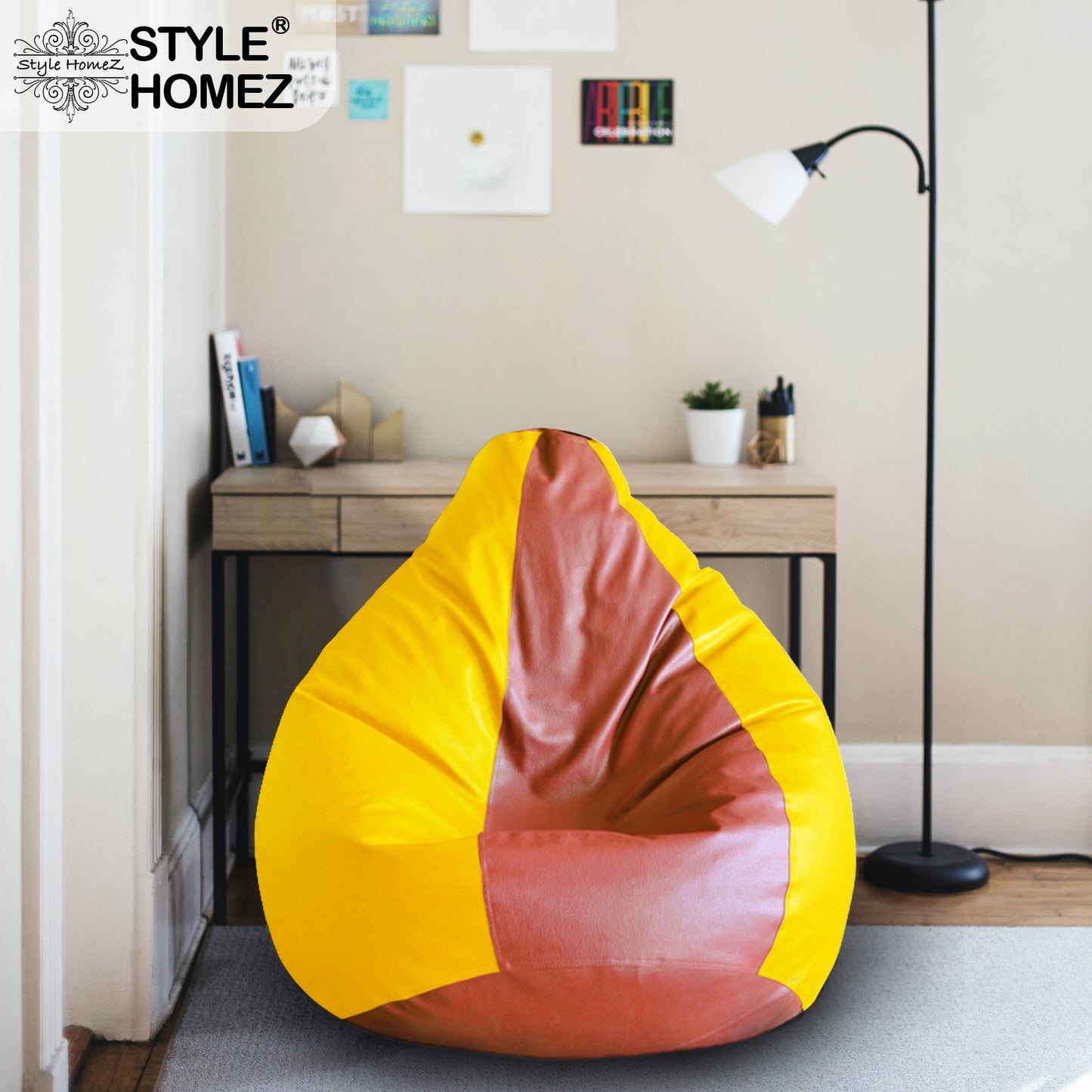 Classic - Leatherette Bean Bag With Fillers - XXL
