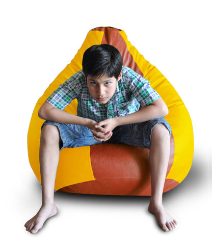 Classic - Leatherette Bean Bag With Fillers - XXL