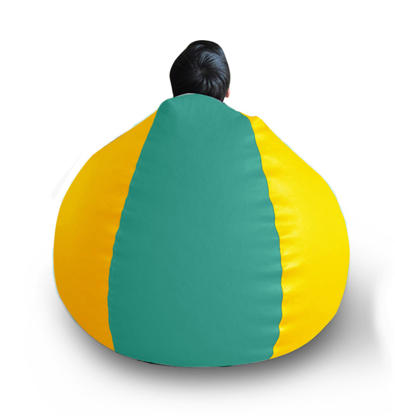 Classic - Leatherette Bean Bag With Fillers - XXL