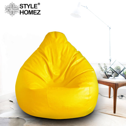 Leatherette - Bean Bag With Beans - XXL