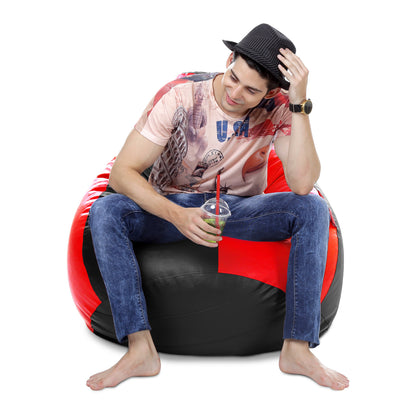 Classic - Leatherette Bean Bag With Fillers - XXXL