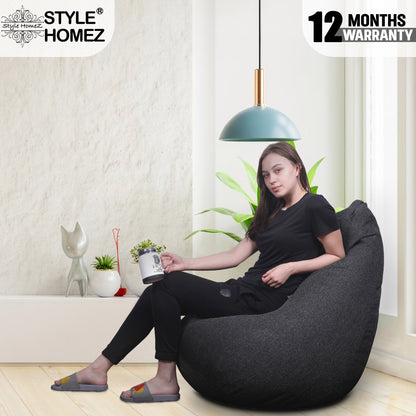 Organix - Jute Fabric Bean Bag With Fillers - XXXL