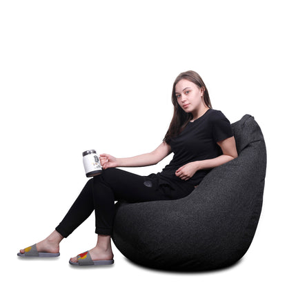 Organix - Jute Fabric Bean Bag With Fillers - XXXL