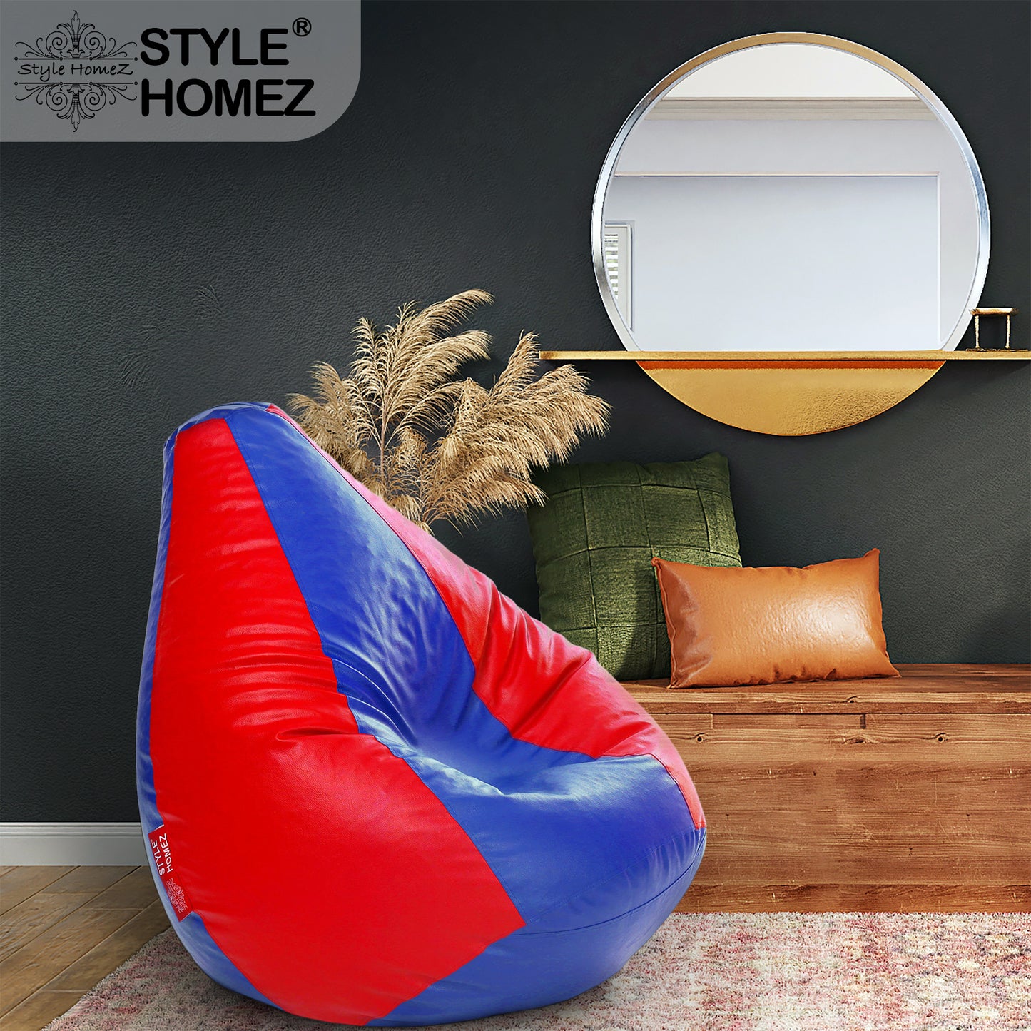 Classic - Leatherette Bean Bag With Fillers - XXXL