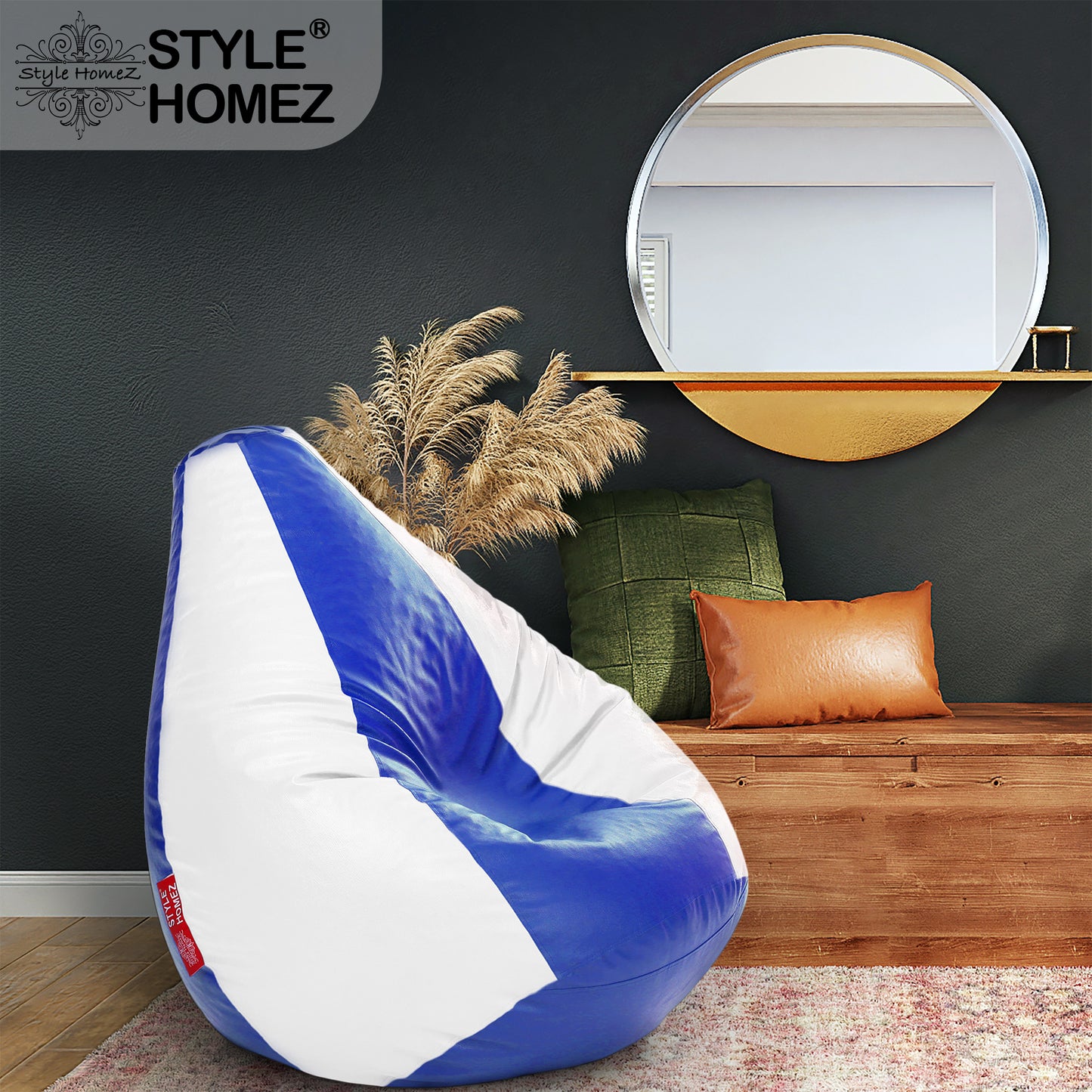 Classic - Leatherette Bean Bag With Fillers - XXXL