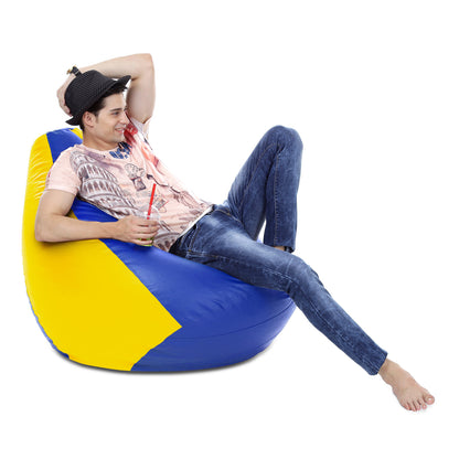 Classic - Leatherette Bean Bag With Fillers - XXXL