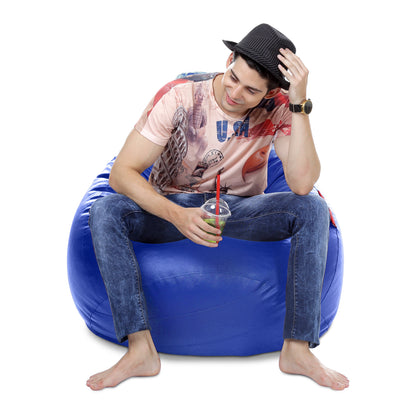 Classic - Leatherette Bean Bag With Fillers - XXXL