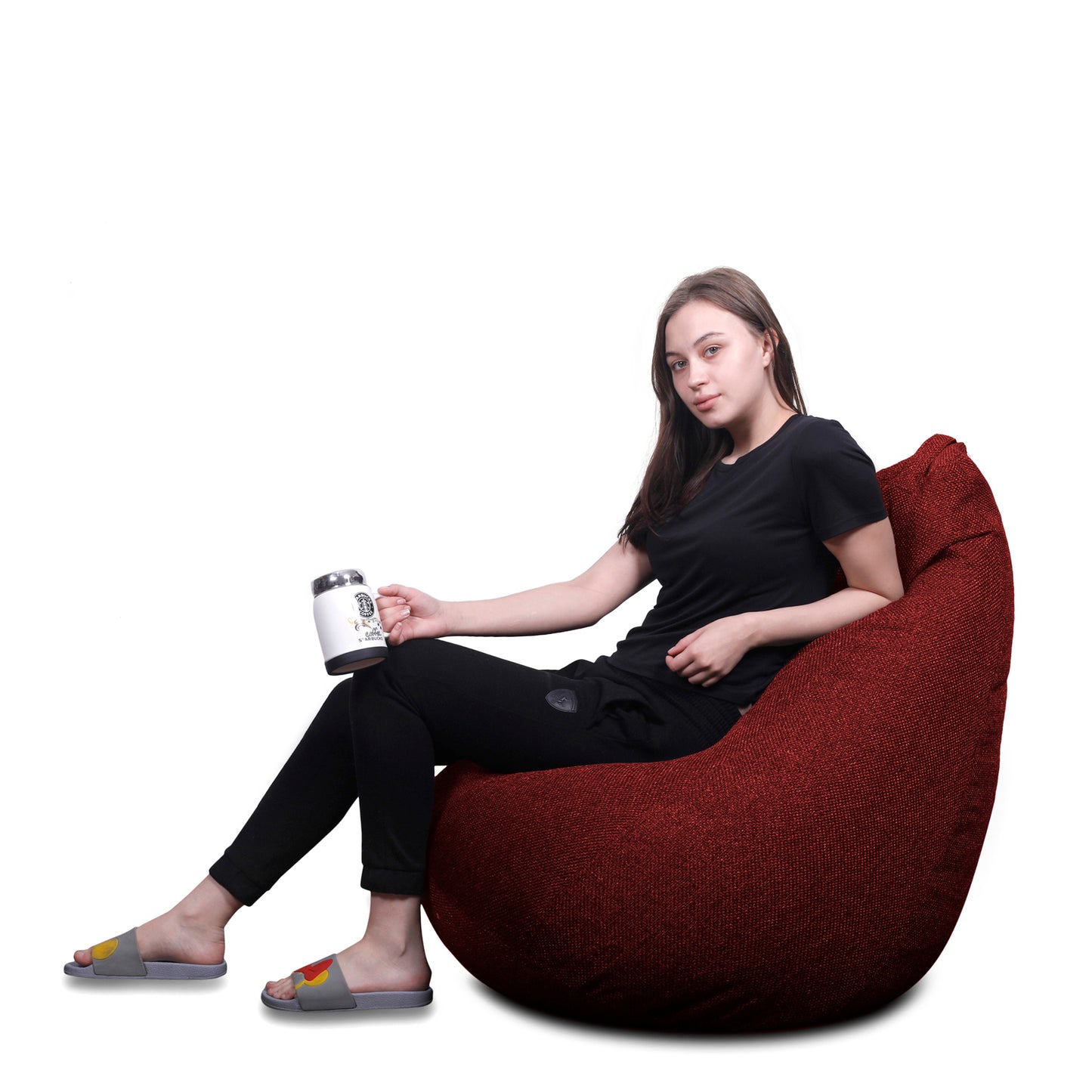 Organix - Jute Fabric Bean Bag With Fillers - XXXL