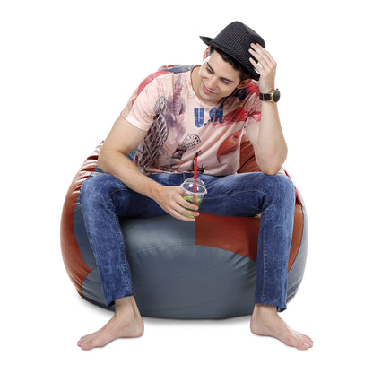 Classic - Leatherette Bean Bag With Fillers - XXXL