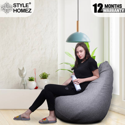Organix - Jute Fabric Bean Bag With Fillers - XXXL