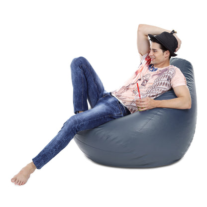 Classic - Leatherette Bean Bag With Fillers - XXXL