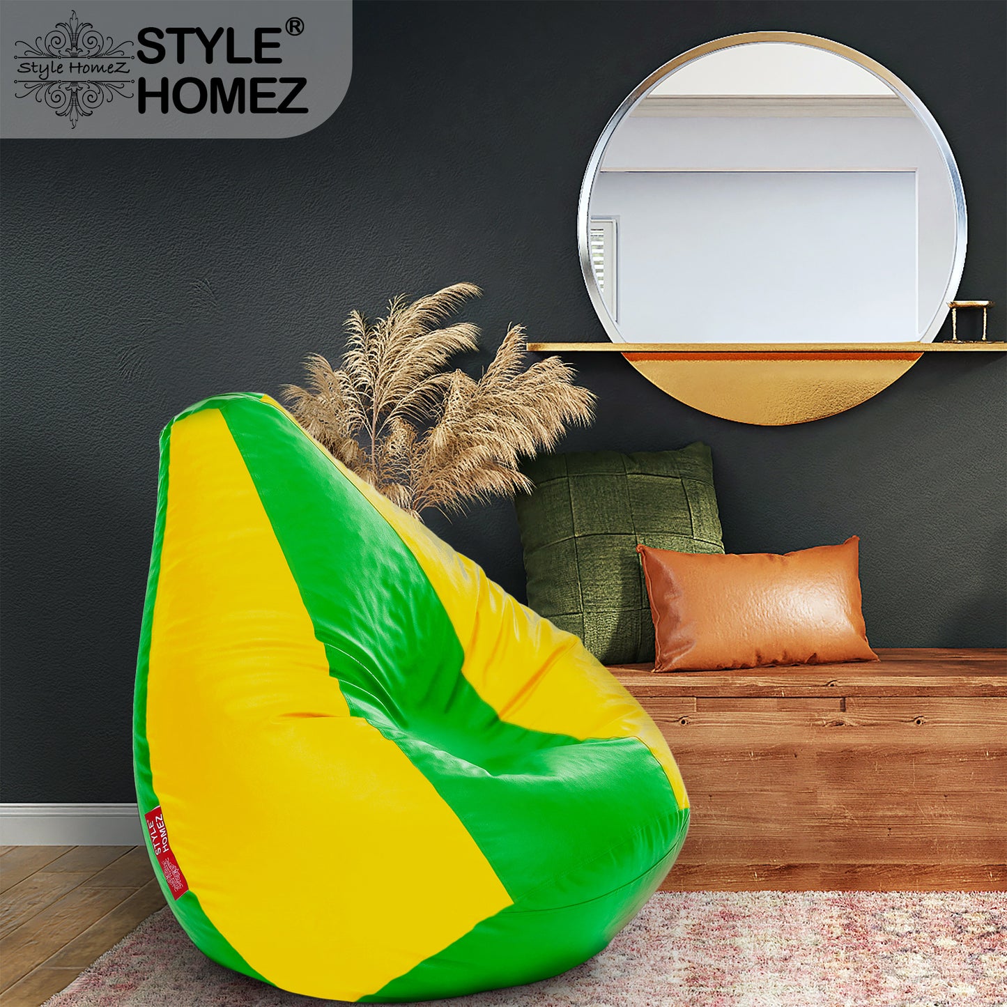 Classic - Leatherette Bean Bag With Fillers - XXXL