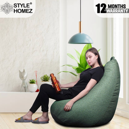 Organix - Jute Fabric Bean Bag With Fillers - XXXL