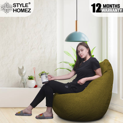 Organix - Jute Fabric Bean Bag With Fillers - XXXL