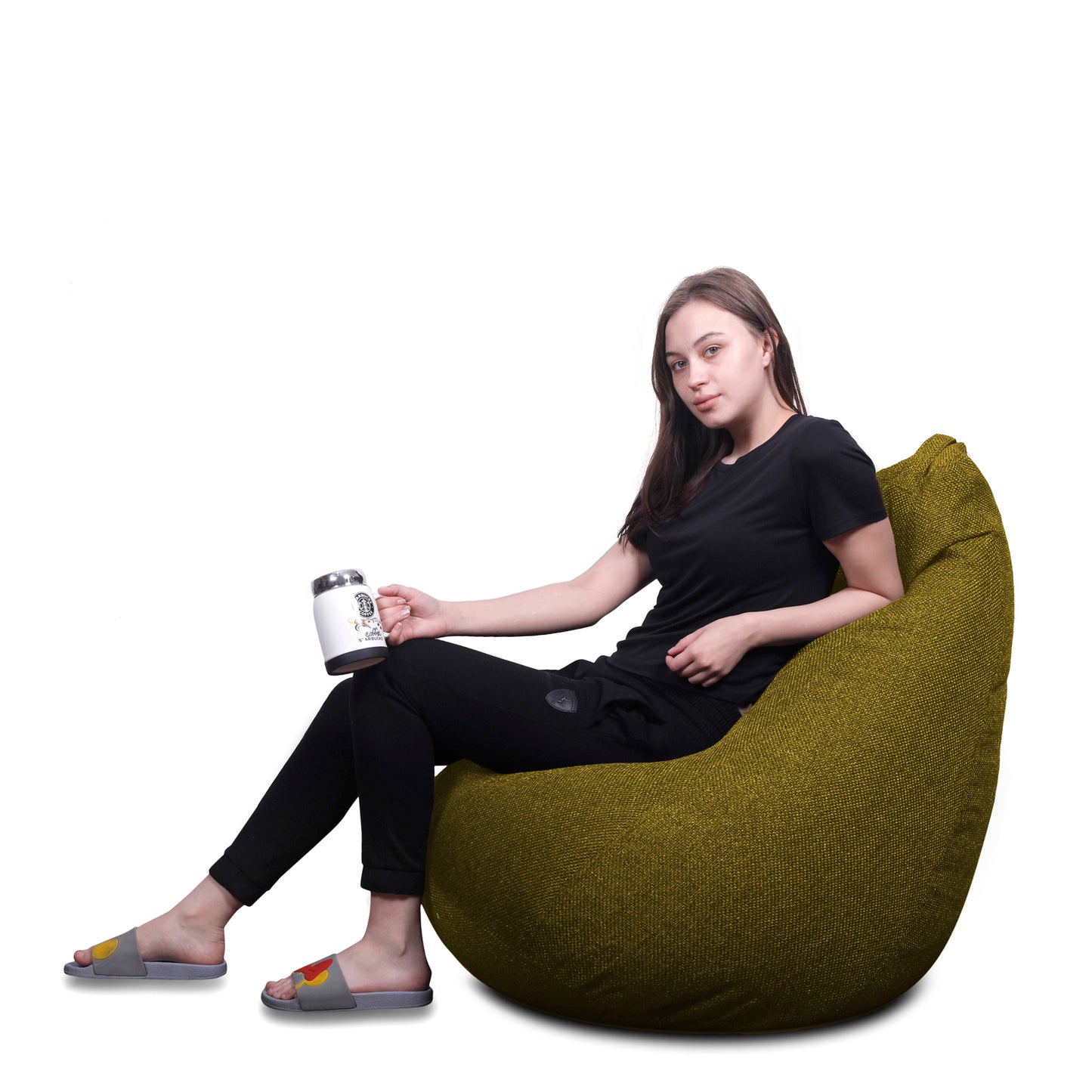 Organix - Jute Fabric Bean Bag With Fillers - XXXL