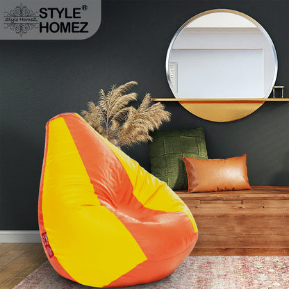 Classic - Leatherette Bean Bag With Fillers - XXXL