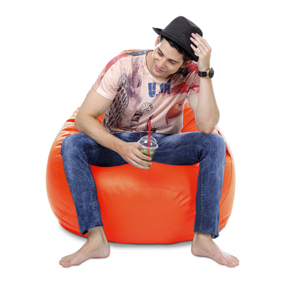 Classic - Leatherette Bean Bag With Fillers - XXXL