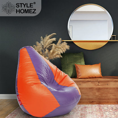 Classic - Leatherette Bean Bag With Fillers - XXXL